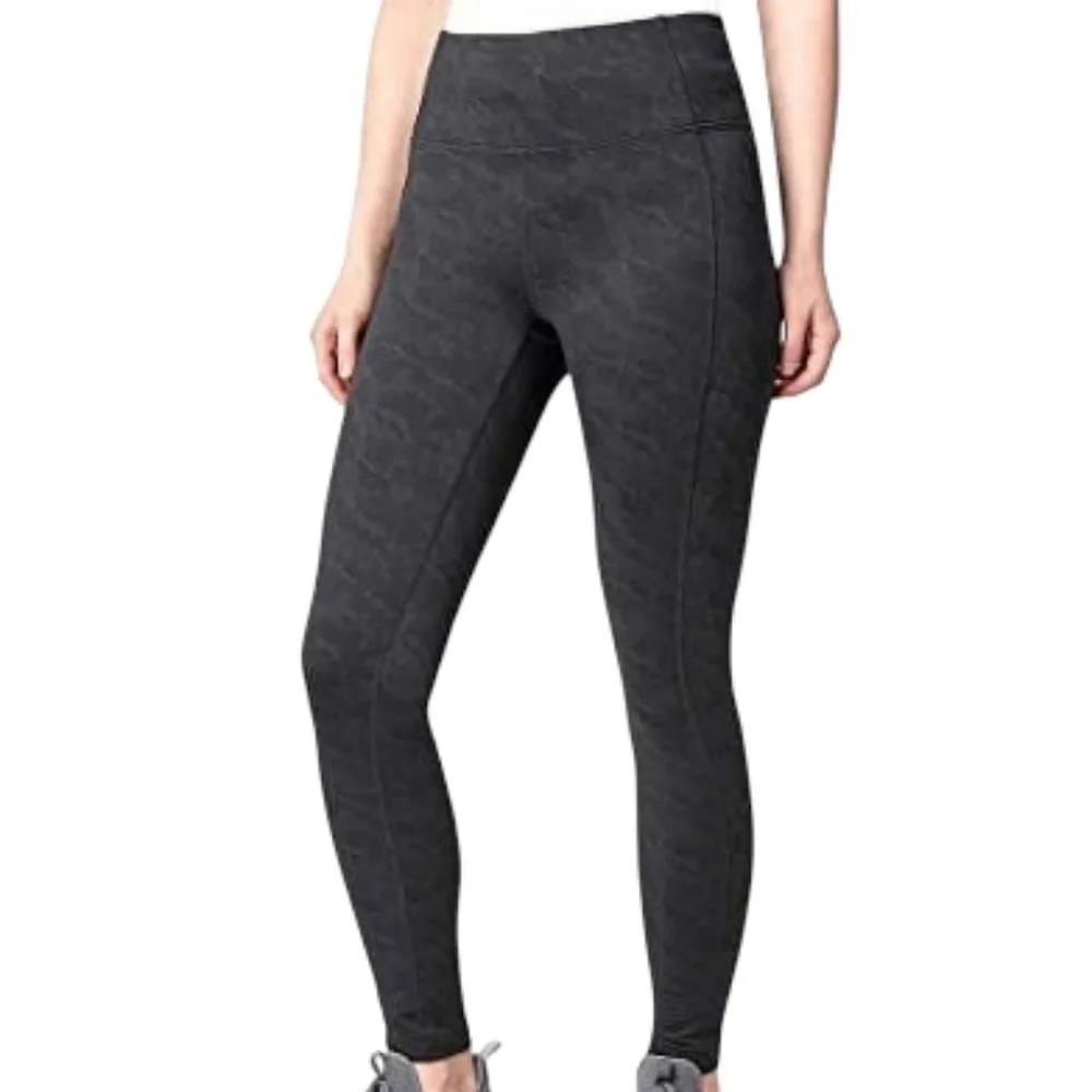 Mondetta Performance And Luxury Brushed Jacquard Legging Size Medium